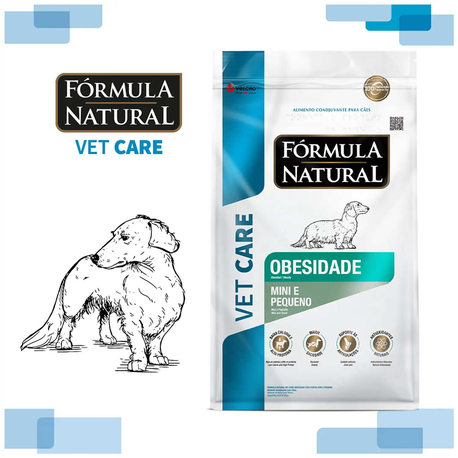 Ração Fórmula Natural Vet Care Obesidade Cães Mini e Pequeno Ração Fórmula Natural Vet Care Obesidade Cães Mini e Pequeno